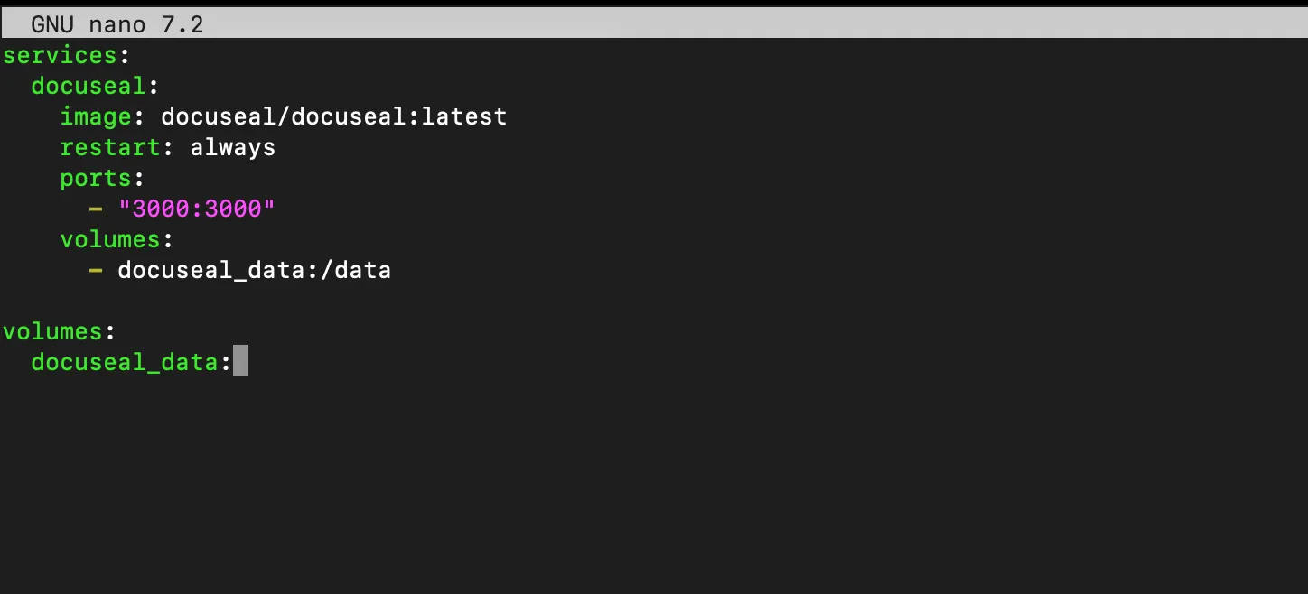 Docker Compose File